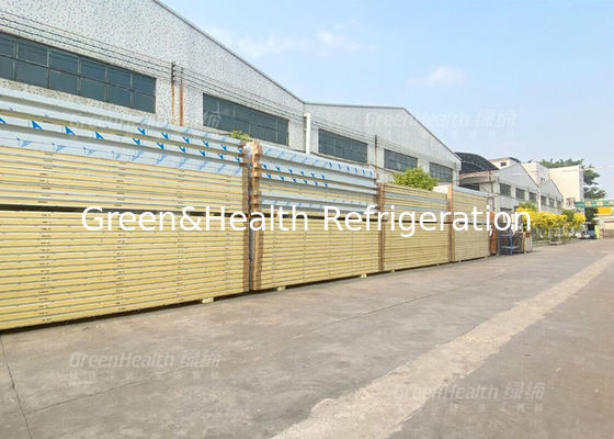 پنل ساندویچ پلی اورتان اتاق ذخیره سازی سرد برای کف و دیوار