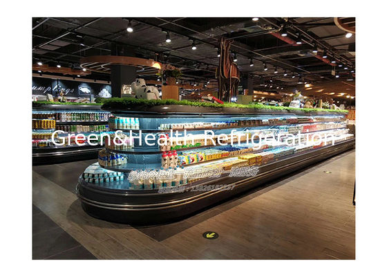 جعبه هاي سرد باز چند طبقه اي براي سوپرمارکت ها