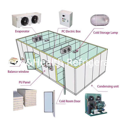 اتاق ذخیره سازی سرد با ظرفیت کوچک تا بزرگ برای کاربردهای مختلف