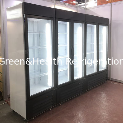 220v/50-60hz ولتاژ نامی خنک کننده نمایش نوشیدنی با محدوده دمای 2C تا 8C