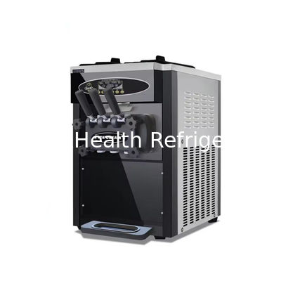 3 طعم طبقه ایستاده 304 فولاد ضد زنگ دستگاه های بستنی با کاستر