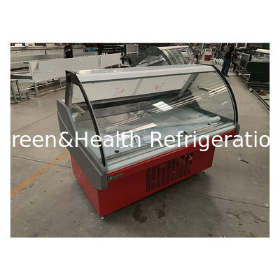 فابریک سفارشی خمیده آشپزی غذا ذخیره نمایش یخچال