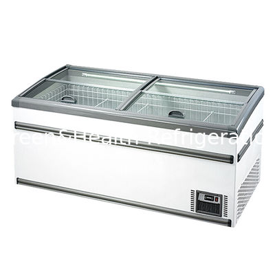 فروشگاه/انبار کالاهای منجمد یخچال جزیره ای با کمپرسور داخلی بزرگ