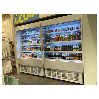 یخچال کوچک نمایشگر میوه/سبزیجات/شیر فریزر باز مینی