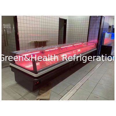 یخچال ویترینی نگهداری گوشت تازه با کیفیت بالا و سبک اروپایی