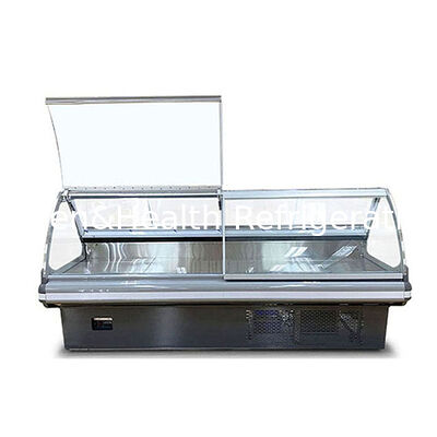 بالا بردن جلو کمپرسور داخلی برای فروشگاه های مواد غذایی پخته شده با استفاده از کابینت های ذخیره سازی یخچال برای مواد غذایی پخته شده