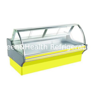 یخچال تجاری افقی Flip Top با نور LED و خنک کننده هوا در ساخت فولاد ضد زنگ