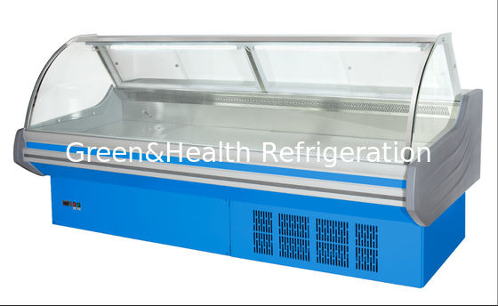 قاب غذای دلی کولر قابل سفارشی سازی یخچال نمایش گوشت به سبک اروپا