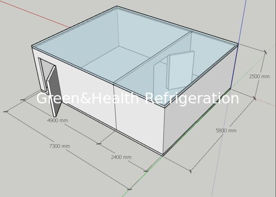 سردخانه صنعت سرد و انجماد با واحد تغلیظ