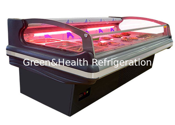 پنکه چند منظوره سفارشی فریزر گوشت ویترین چیلر باز داخلی سیستم