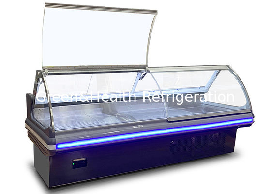 فریزر فریزر فریزر فروشگاه گوشت باز یخچال نمایش باز غذا